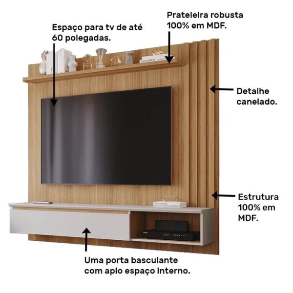 PAINEL HOME PANAMA PLUS PERMOBILI - 1.62m - 3.6/TRA - Imagem 3