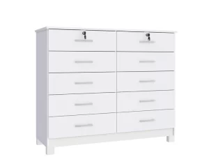 Cômoda Lucca 10 Gavetas – San Marino – 1.18m – 5.1/RF