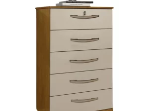 Cômoda 5 Gavetas Vane 013 – JL Móveis – 0.60m – 1.8/RF