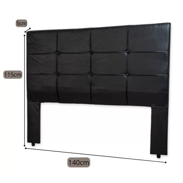 Cabeceira Cama Box Casal Eslovênia - 1.40m - 1.4/RF/TD - Imagem 4