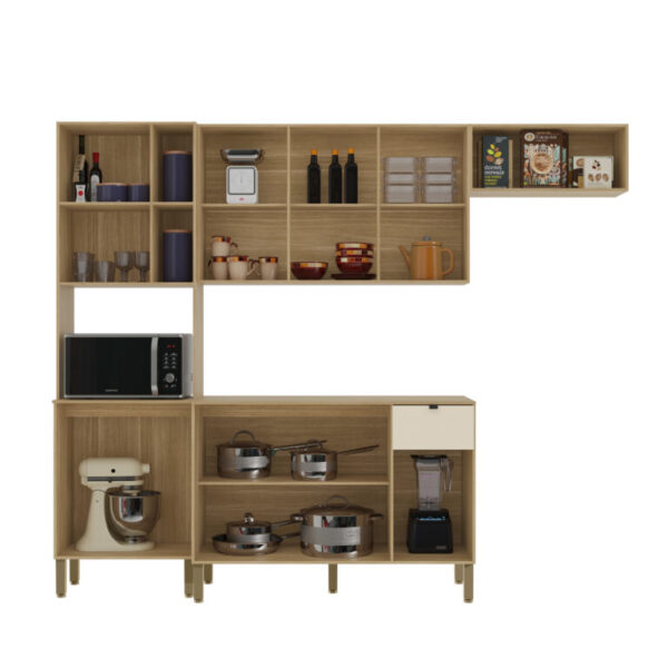 Cozinha Compacta Vert Plus - KITS PARANÁ - 2.507m - 7.3/TD - Imagem 3