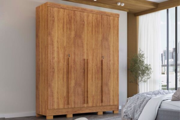 Guarda-Roupa Domus 4P3Gav - Rud Rack - 1.59m - 7.8/LD