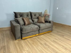 Sofá Retrátil e Reclinável Gran Bello – Império Estofados – 2.50m – 2.0/LD
