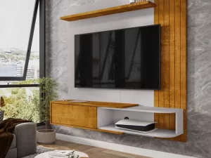 Painel Paraty para TV até 55″ – Bechara – 1.37m – 3.7/RF