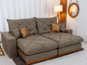 Sofá Retrátil Reclinável Malibu – 2.50m – 2.2/RF