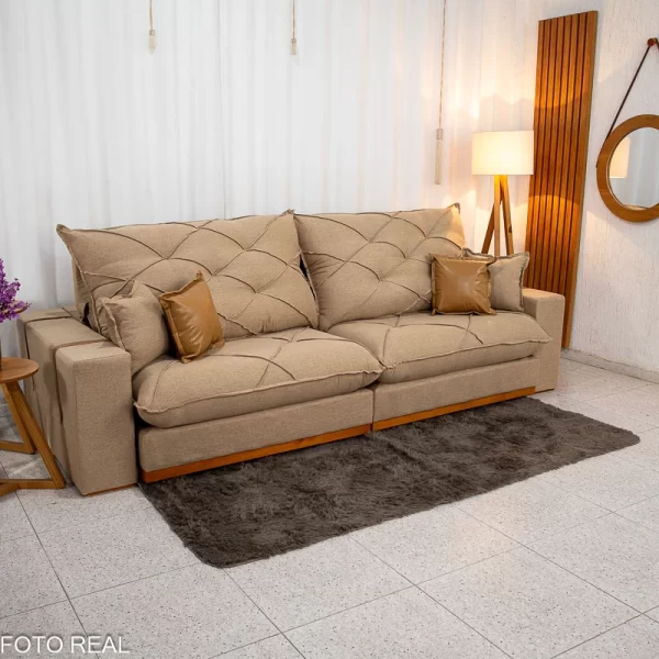 Sofá Retrátil Reclinável Malibu - 2.90m - 2.5/RF - Imagem 4