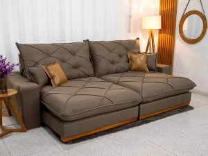 Sofá Retrátil Reclinável Malibu – 2.90m – 2.5/RF