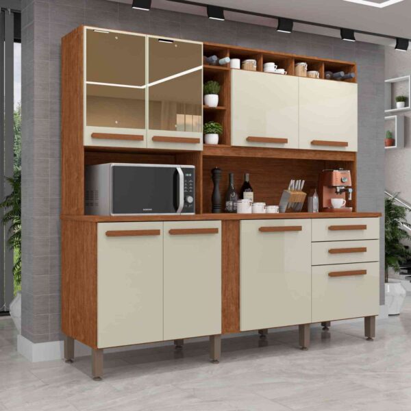 Kit Cozinha Antonela com Espelhos - Imop - 2.10m - 8.9/SR - Imagem 2
