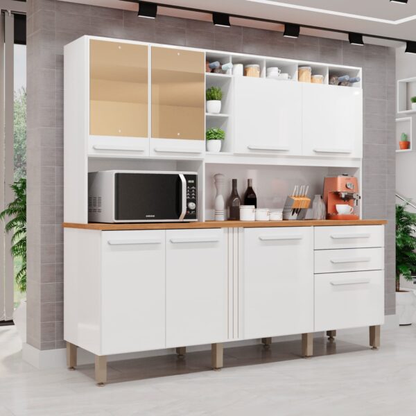 Kit Cozinha Antonela com Espelhos - Imop - 2.10m - 8.9/SR