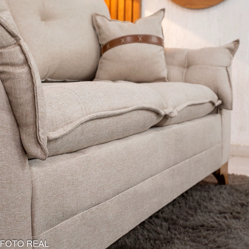 Estofado Sofá 2 Lugares Creta - 1.60m - 9.4/RF - Imagem 6