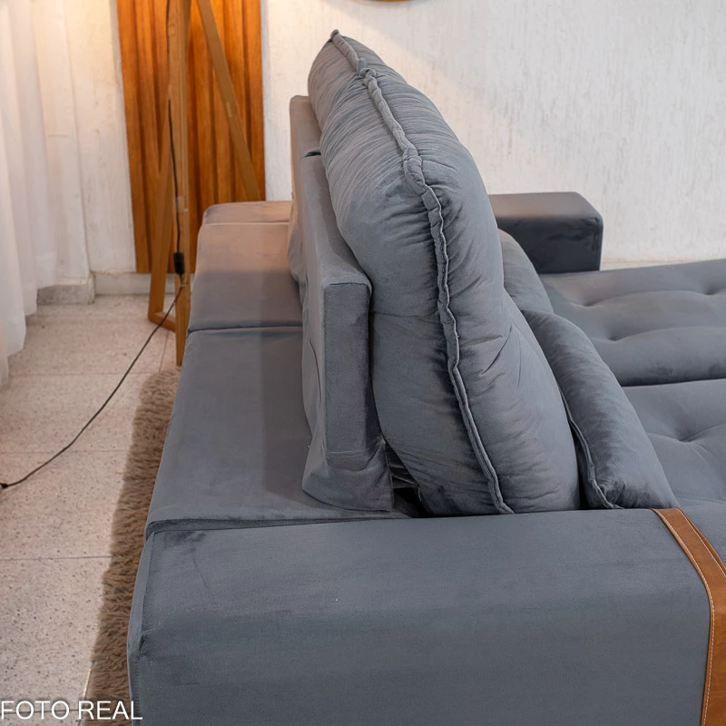 Sofá Retrátil Reclinável Montreal - 1.90m - 1.0/RF - Imagem 11