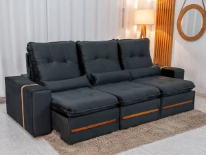 Sofá Retrátil Reclinável Montreal – 2.60m – 1.4/RF
