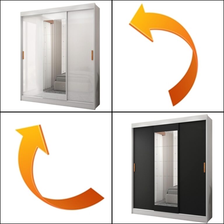 Roupeiro GR 3Portas Capri - FELLICCI - 1.70m - 7.4/TD - Imagem 4