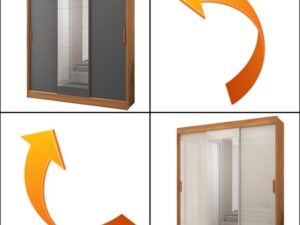 Roupeiro GR 3Portas Capri – FELLICCI – 1.70m – 7.4/TD