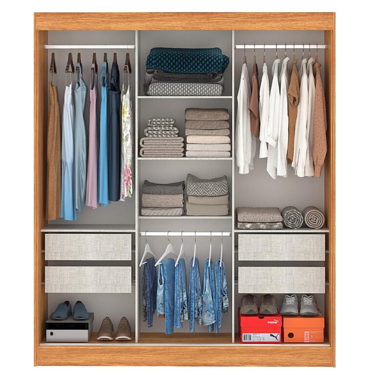 Roupeiro GR 3Portas Capri - FELLICCI - 1.70m - 7.4/TD - Imagem 6