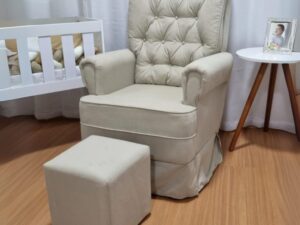 Poltrona Amamentação Marina Veludinho – BLISS BABY – 5.5/TD