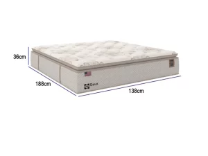 Colchão Doux Casal Molas LFK 36x188x138cm – Sealy – 2.7/PR