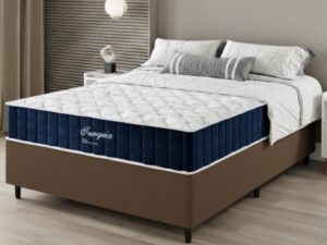 Colchão Casal Turquia D28 + Base Box Simples – VIERO + BIOSTAR – 1.38m – 8.4/TD