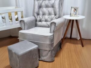 Poltrona Amamentação Marina Veludinho – BLISS BABY – 5.5/TD