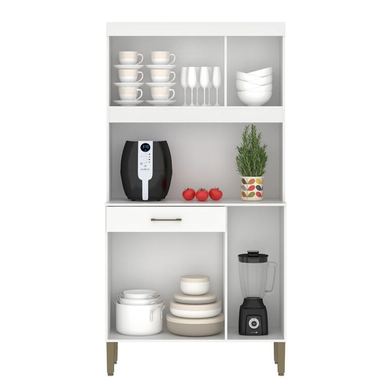 Kit Cozinha Carla K090 0,90 m Branco – FELLICCI - 2.7/TD - Imagem 4