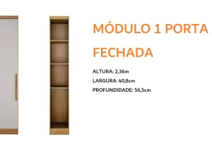 Roupeiro GR Modulado Rizon Casal – Novo Horizonte – 5.28/TRA