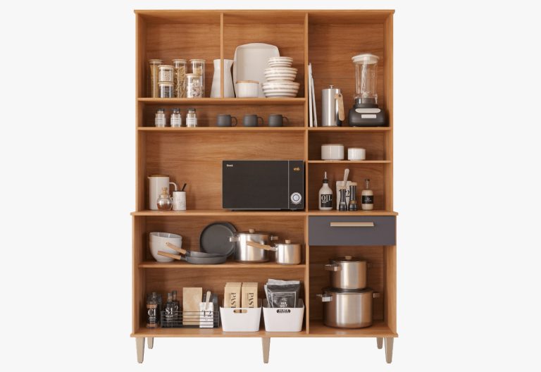 Kit Cozinha Mila 1,51m - 6P 1G– MGM Móveis -100% MDF - 7.3/LD - Imagem 3