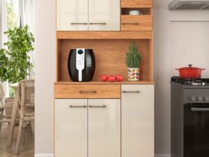 Kit Cozinha Carla K090 0,90 m Branco – FELLICCI – 2.7/TD