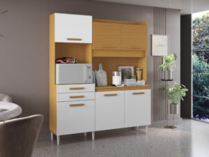 Kit Cozinha Selena -1,82m – 6P 2G – Aramóveis – 5.5/SR