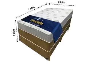 Cama Box Cônjugada Solteiro D33 Molas Ensacadas – Ortobello