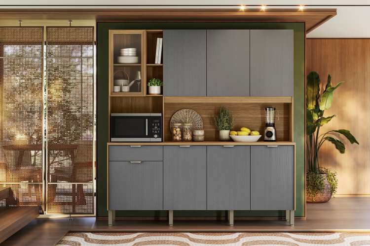 Kit Cozinha Nature Kit's Paraná - 1,94m 8P 1G 4N - 6.8/SR - Imagem 3